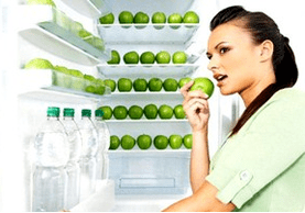 menú de muestra para la dieta favorita